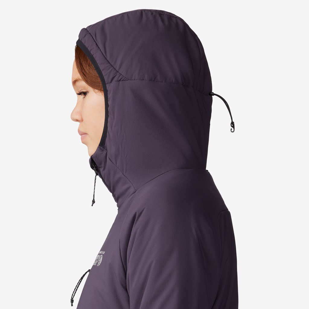 Mountain Hardwear W Kor Stasis™ Hoody in VIOLETT