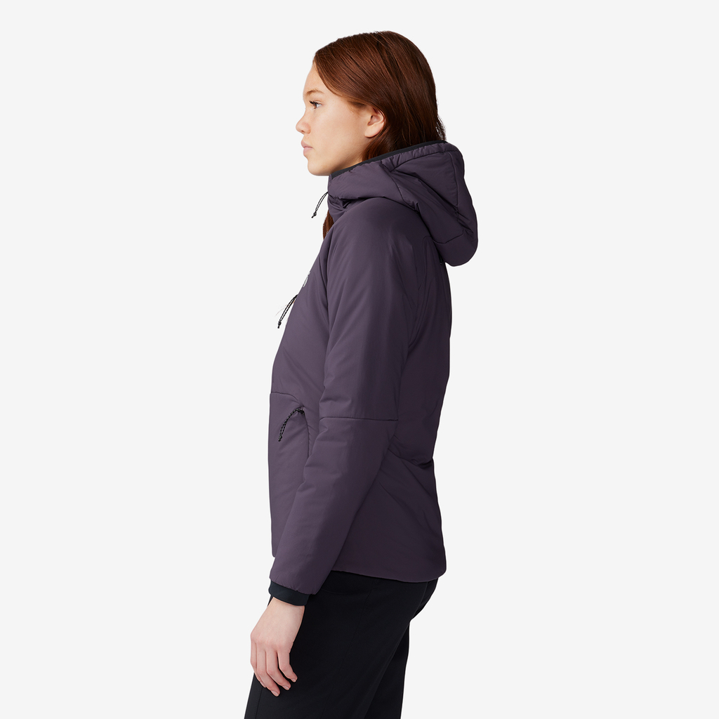 Mountain Hardwear W Kor Stasis™ Hoody in VIOLETT