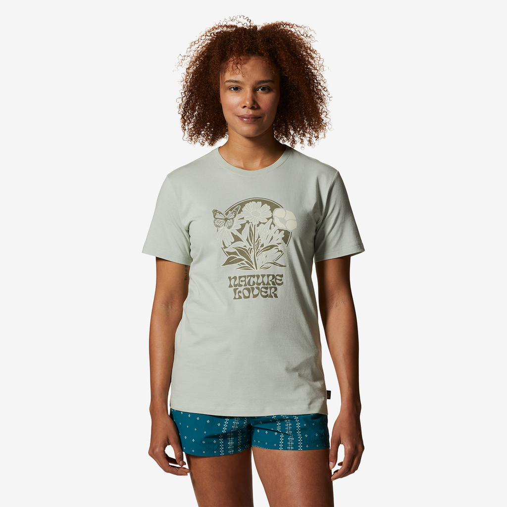 Mountain Hardwear W Nature Lover™ Short Sleeve Tee in GRÜN