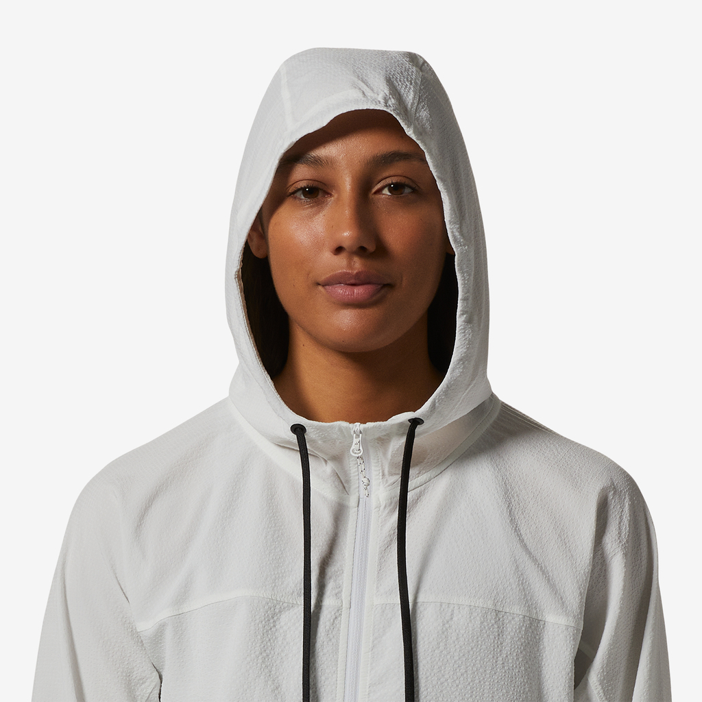 Mountain Hardwear W Sunshadow Full Zip für Damen in WEISS