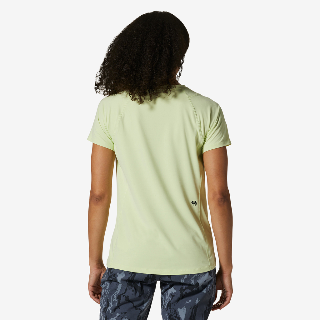 Mountain Hardwear W Crater Lake Short Sleeve für Damen in GRÜN