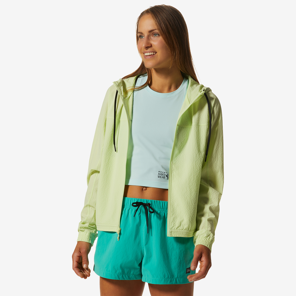 Mountain Hardwear W Sunshadow Full Zip für Damen in GRÜN