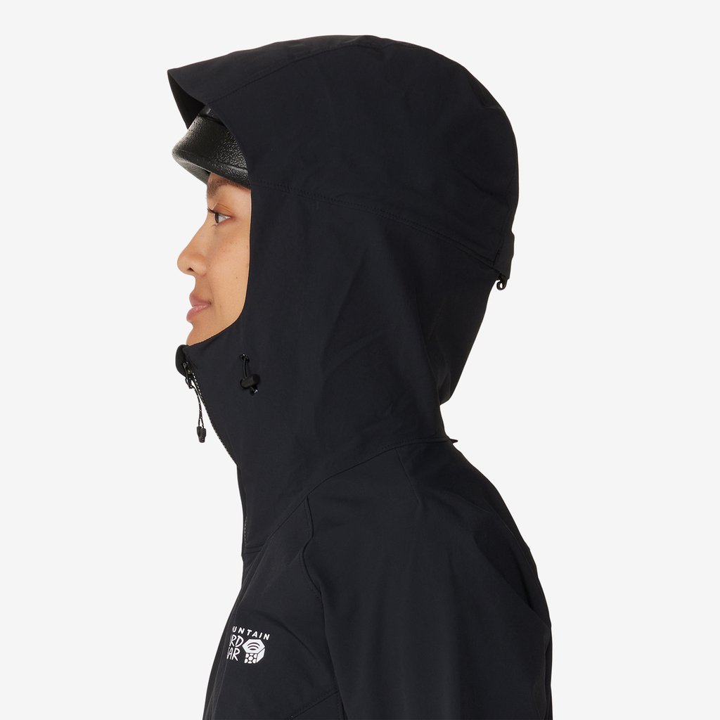 Mountain Hardwear W Chockstone™ Alpine LT Hooded Jacket in SCHWARZ