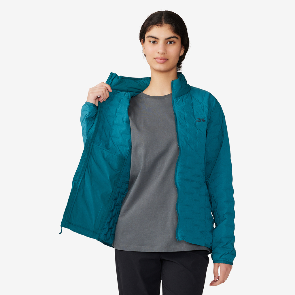 Mountain Hardwear W Stretchdown™ Light Jacket in BLAU