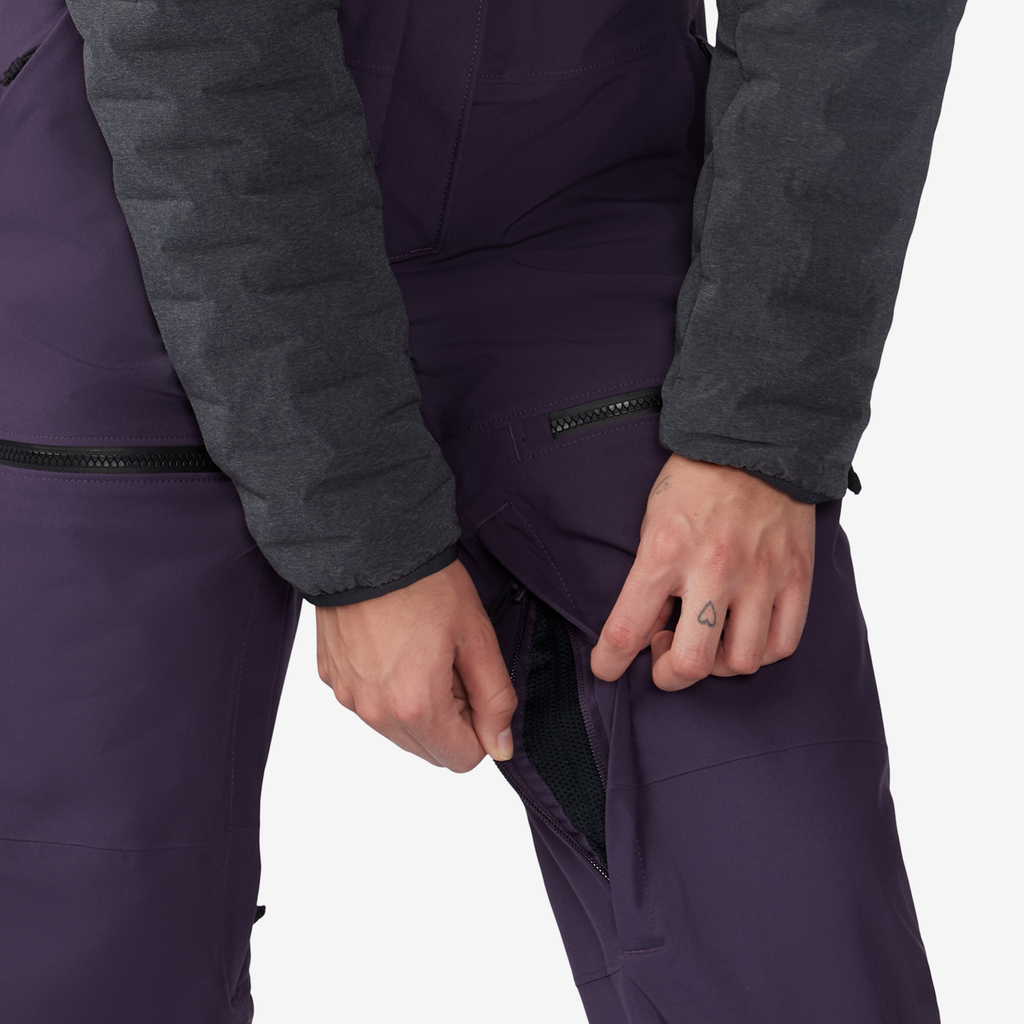 Mountain Hardwear W Powder Maven™ Bib in VIOLETT