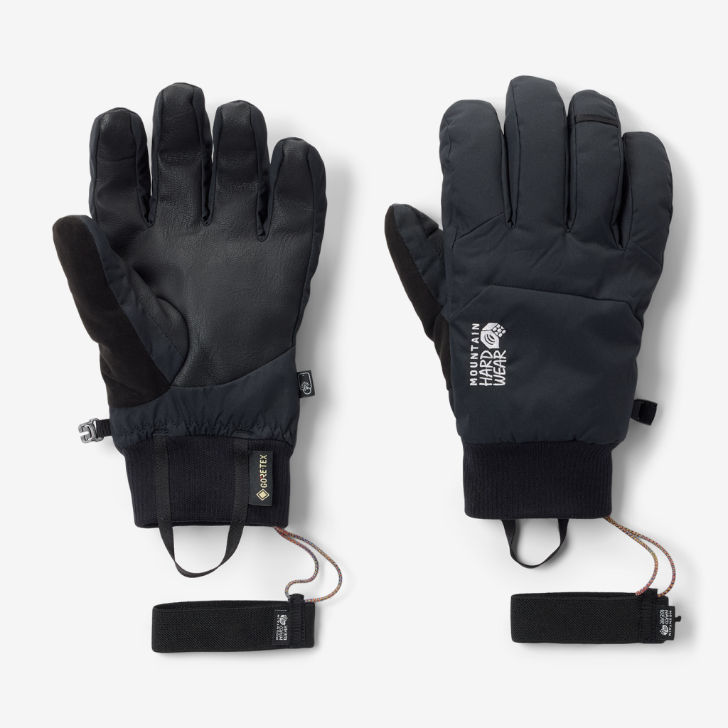 Mountain Hardwear All Tracks™ GORE-TEX® Undercuff Glove in SCHWARZ