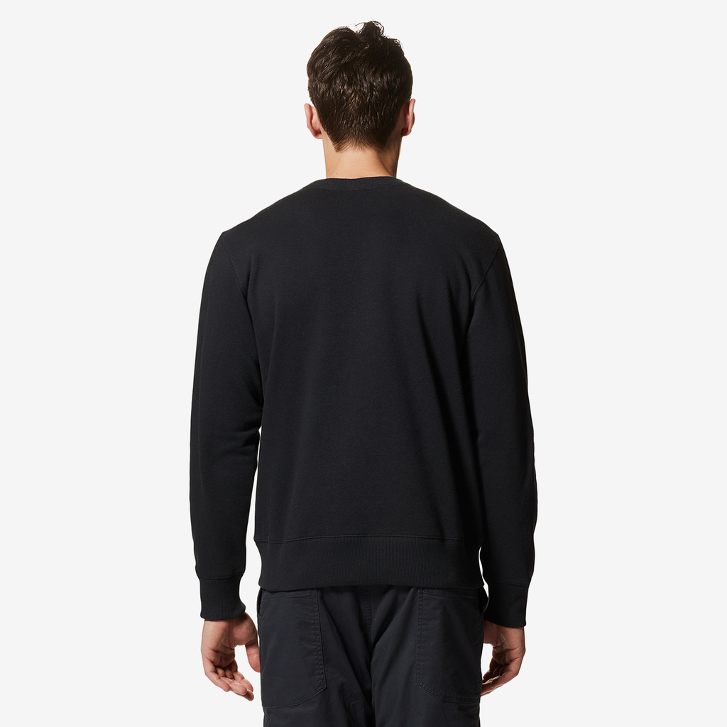 Mountain Hardwear M MHW Logo™ Pullover Crew in SCHWARZ