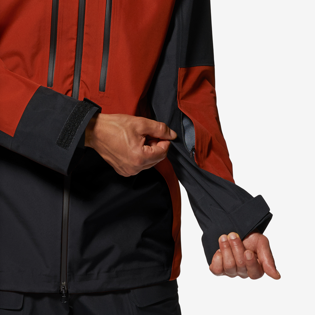 Mountain Hardwear M Boundary Ridge Gore Tex Ski- und Snowboardjacke für Herren in ROT