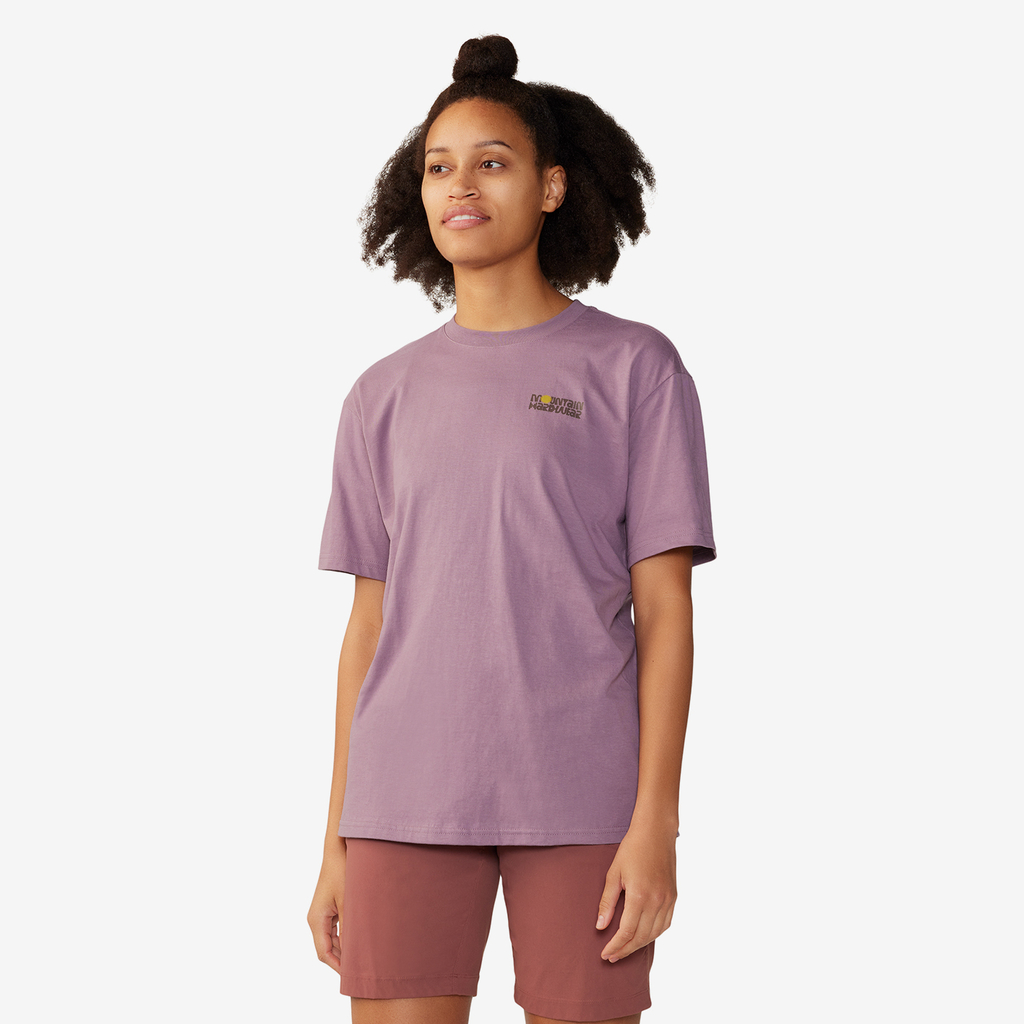 Mountain Hardwear W Tie Dye Earth™ Boxy Short Sleeve in PINK