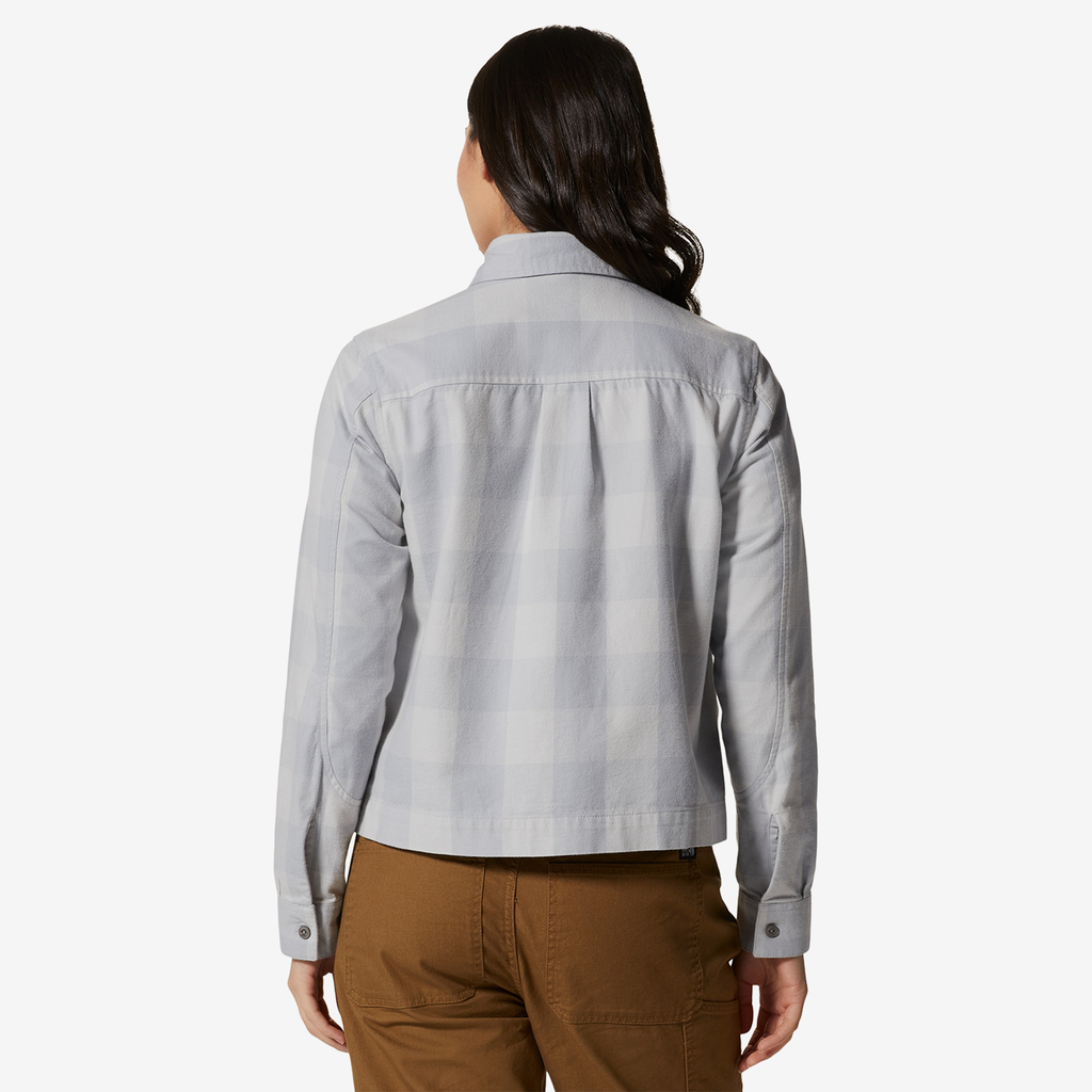 Mountain Hardwear W Moiry Shirt Langarm Shirt für Damen in GRAU