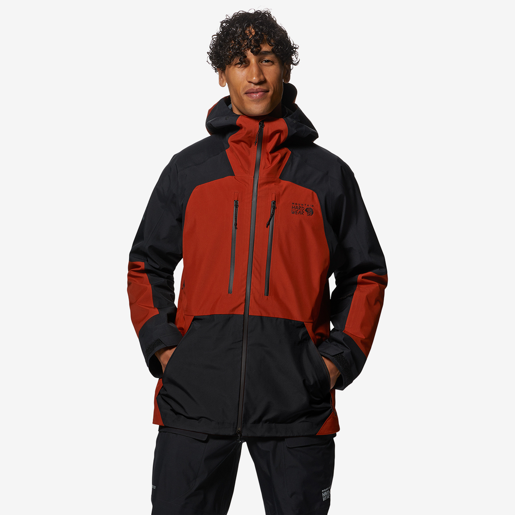 Mountain Hardwear M Boundary Ridge Gore Tex Ski- und Snowboardjacke für Herren in ROT