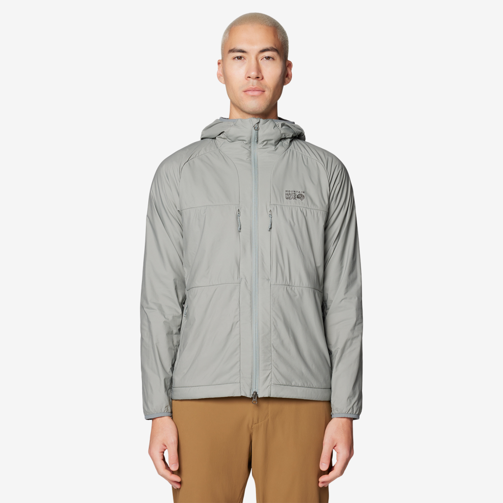 Mountain Hardwear M Kor AirShell™ Warm Hoody in GRAU