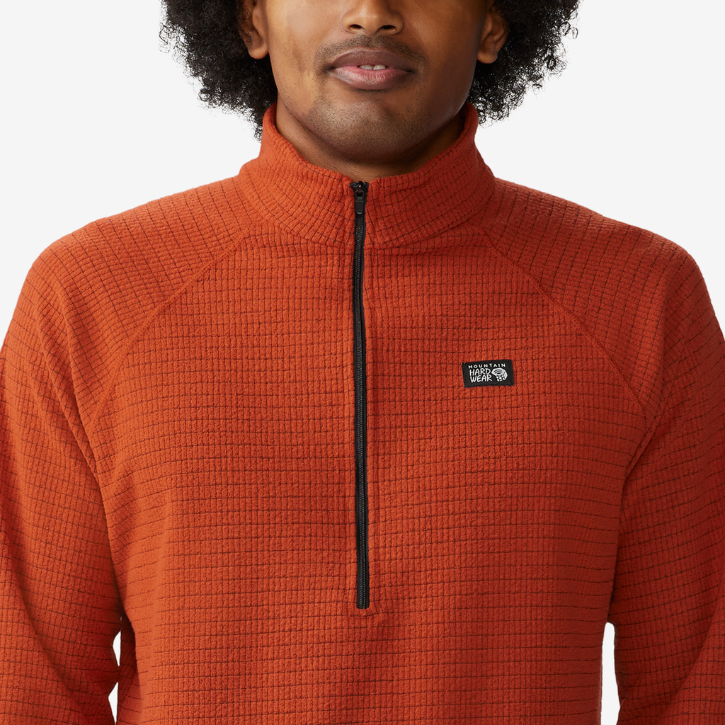 Mountain Hardwear M Summit Grid™ Half Zip in ROT