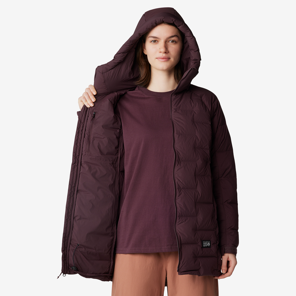 Mountain Hardwear W Stretchdown™ Parka in VIOLETT