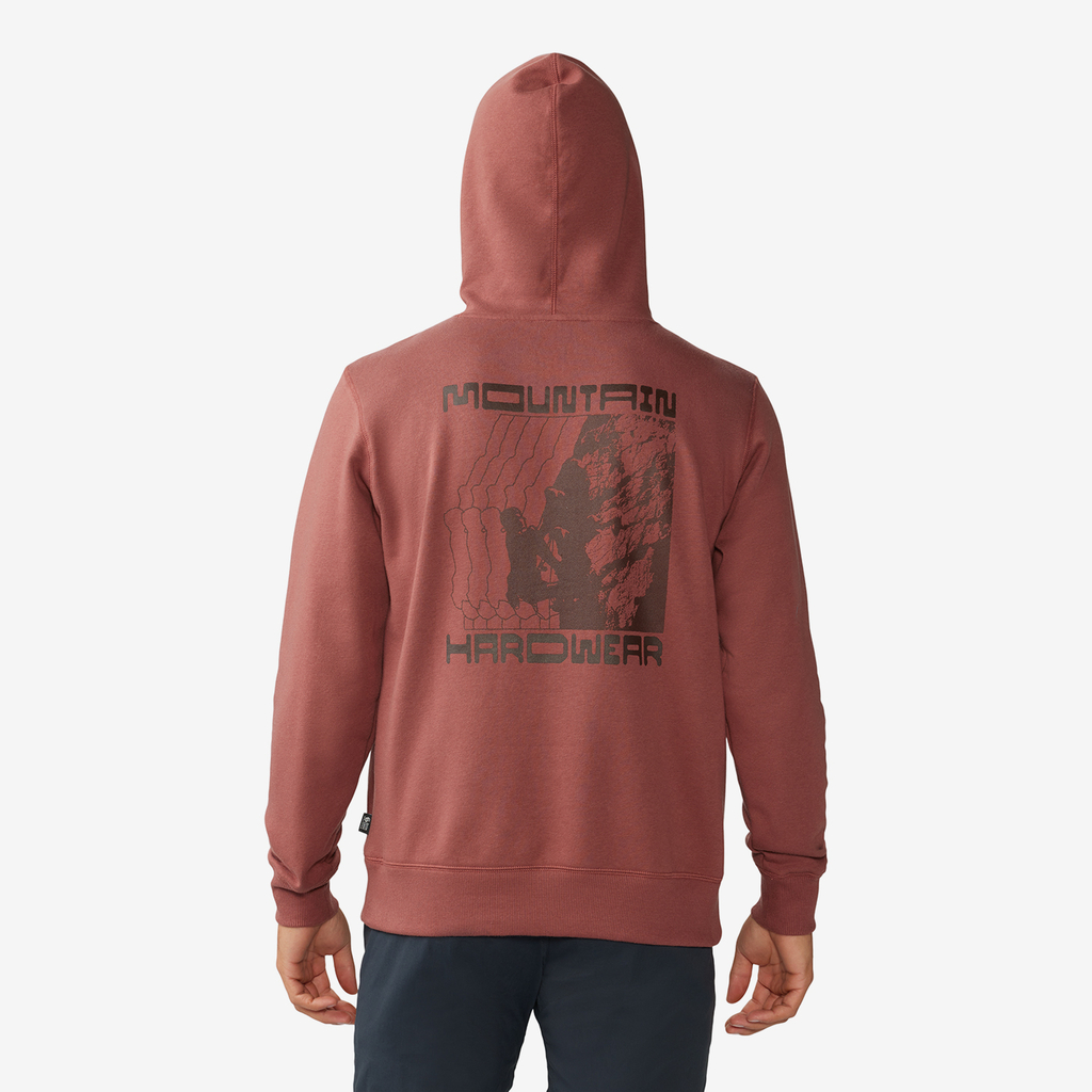 Mountain Hardwear M Retro Climber™ Pullover Hoody in ROT