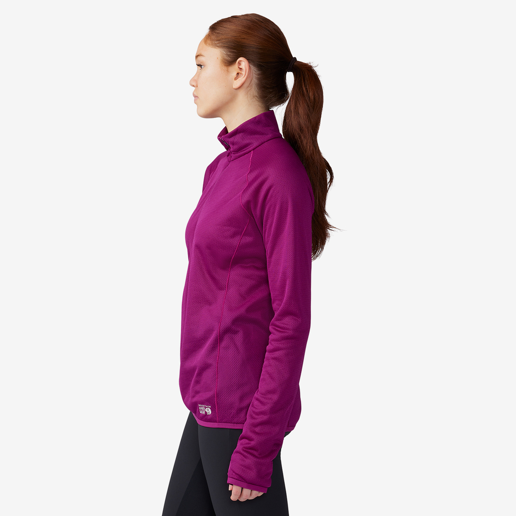 Mountain Hardwear W AirMesh 1/4 Zip für Damen in VIOLETT