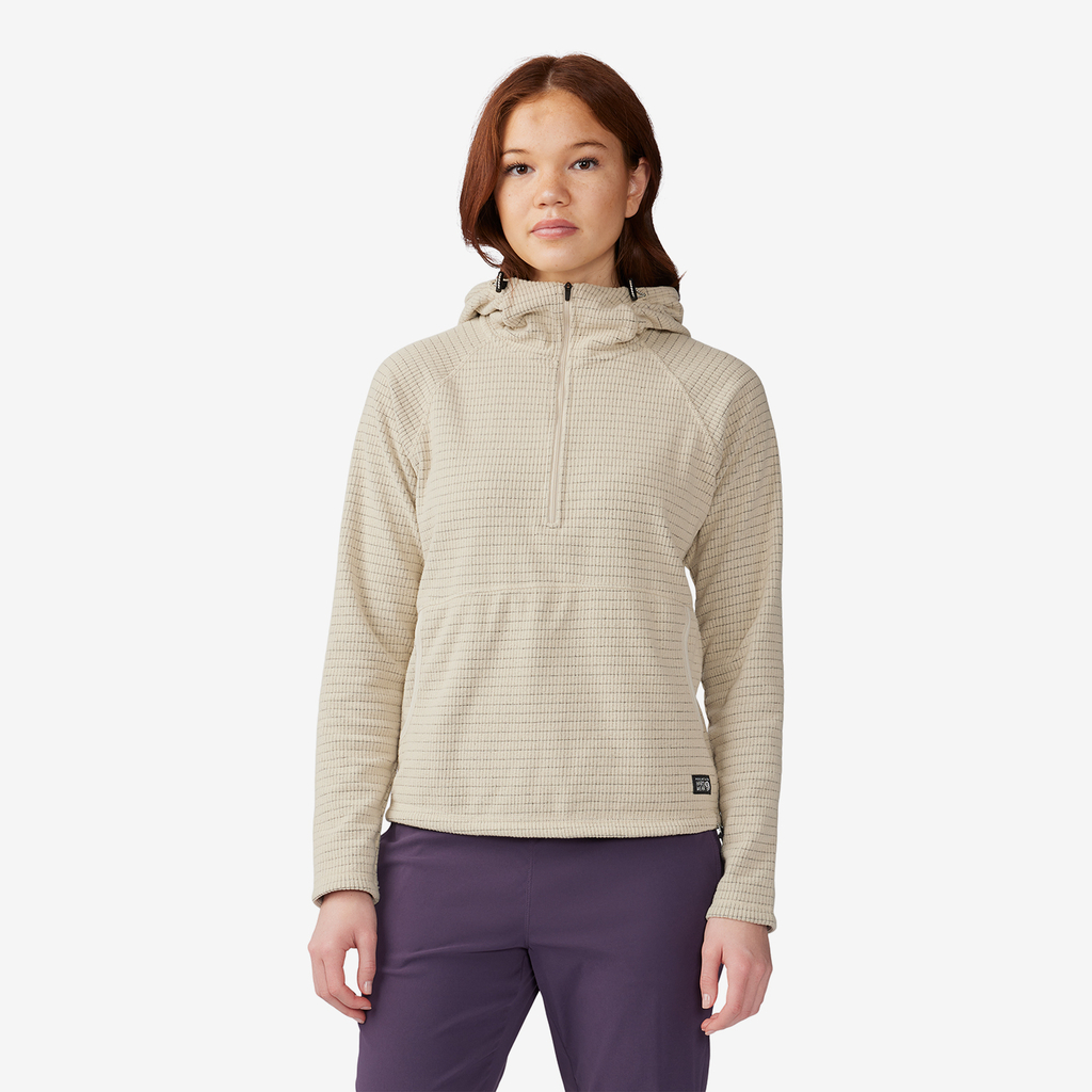 Mountain Hardwear W Summit Grid™ Half Zip in BEIGE