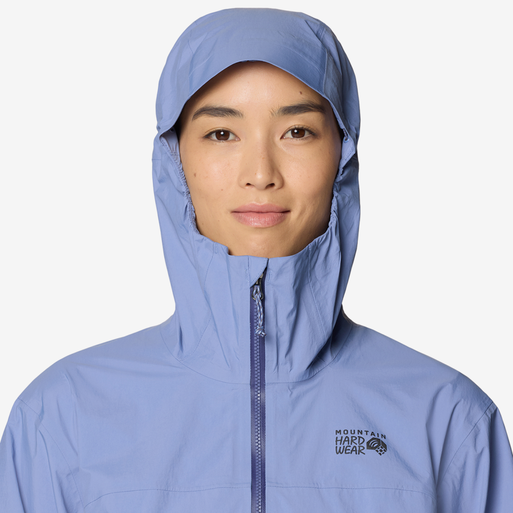 Mountain Hardwear W Cloud Cipher™ Hooded Jacket in BLAU