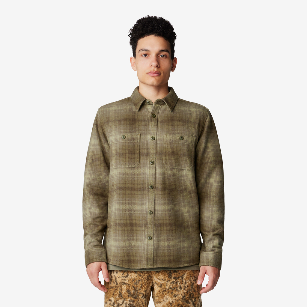 Mountain Hardwear M Plusher™ Long Sleeve Shirt in MEHRFARBIG