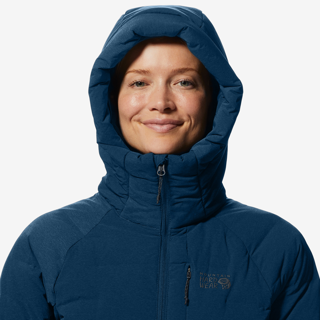 Mountain Hardwear W Stretchdown Parka für Damen in BLAU