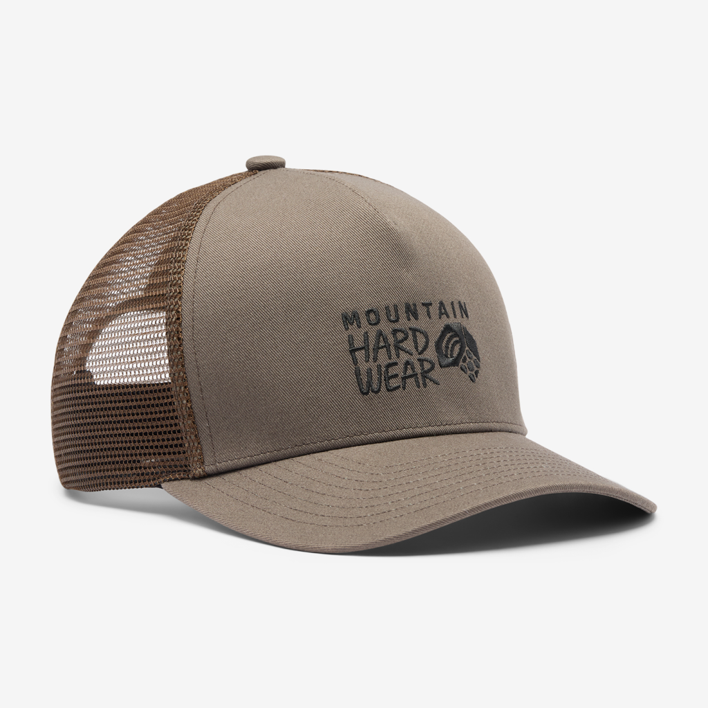 Mountain Hardwear MHW Logo Trucker S26 in BRAUN