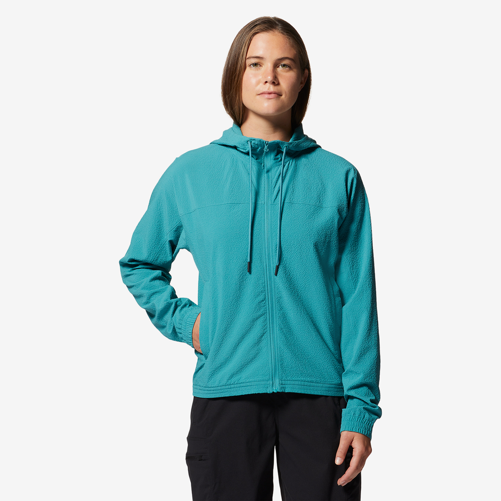 Mountain Hardwear W Sunshadow Full Zip für Damen in BLAU