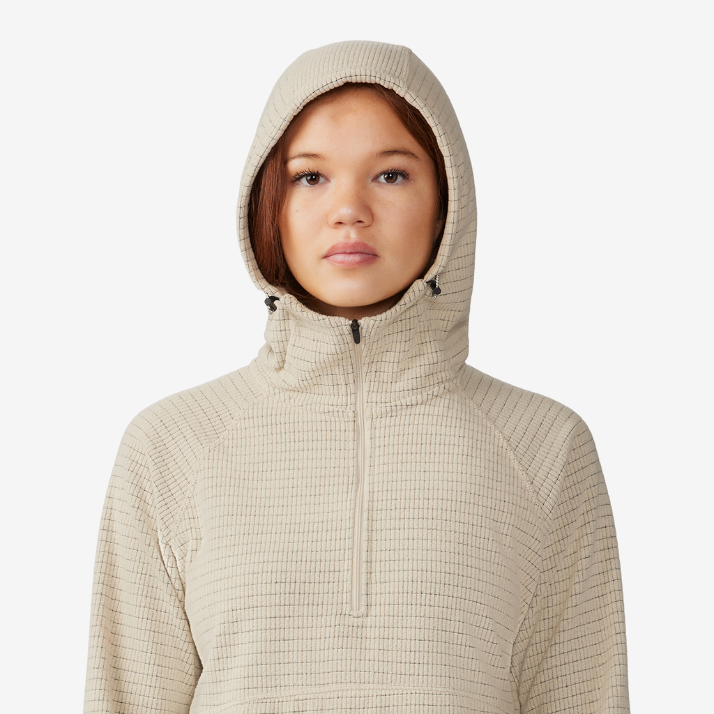 Mountain Hardwear W Summit Grid™ Half Zip in BEIGE