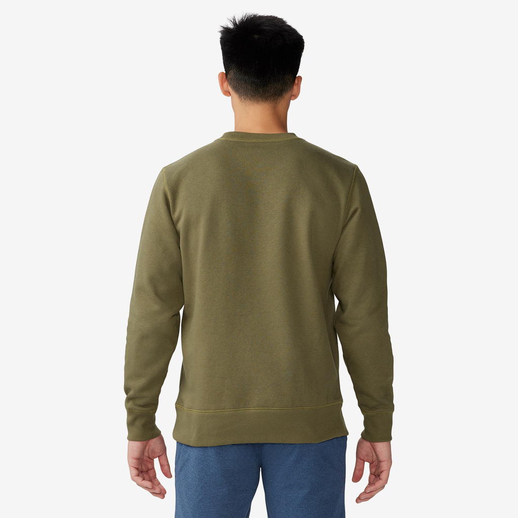 Mountain Hardwear M MHW Logo™ Pullover Crew in GRÜN