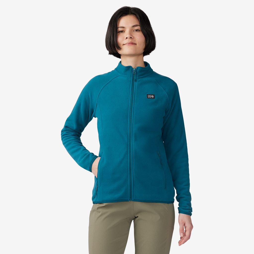 Mountain Hardwear W Microchill™ Full Zip Jacket in BLAU