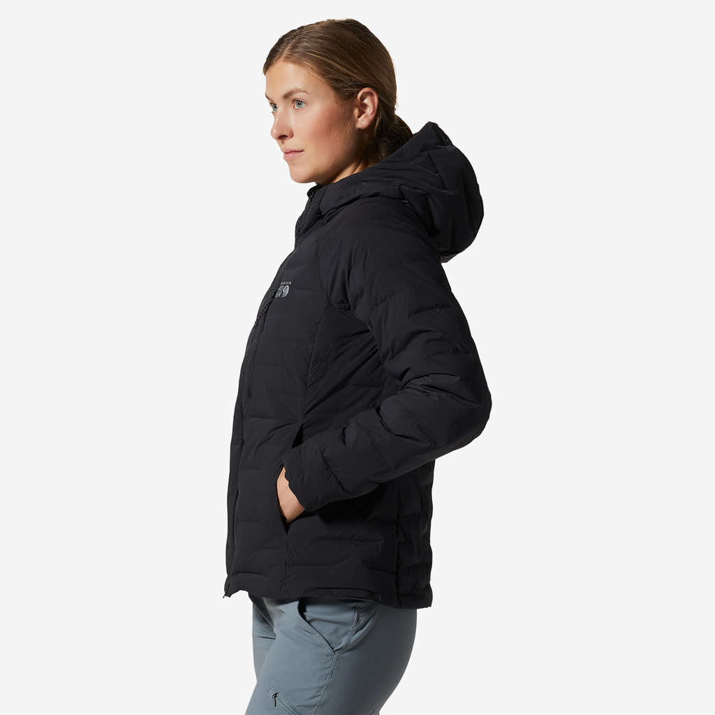 Mountain Hardwear W Stretchdown Hoody für Damen in SCHWARZ