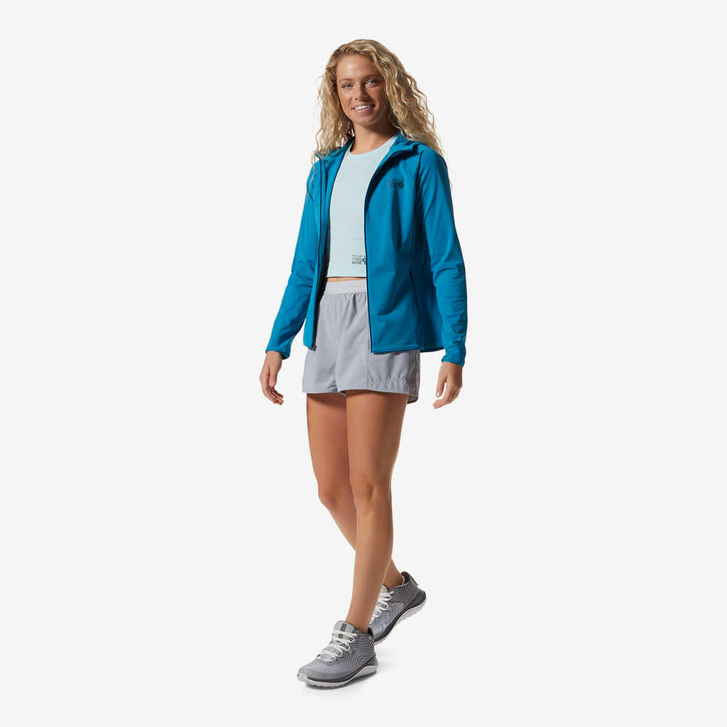 Mountain Hardwear W Trail Sender Short für Damen in GRAU