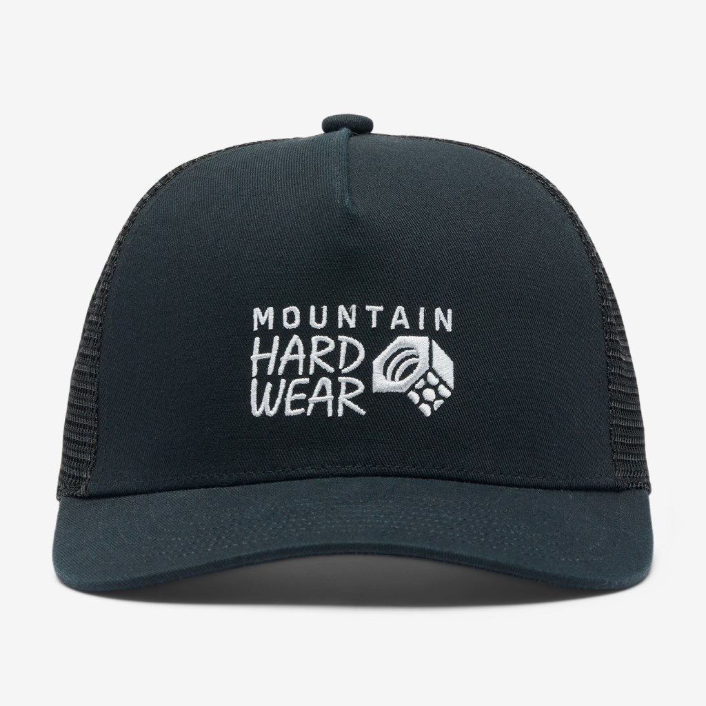Mountain Hardwear MHW Logo Trucker S26 in SCHWARZ