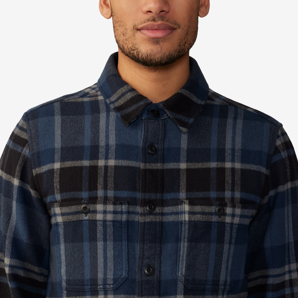 Mountain Hardwear M Plusher™ Long Sleeve Shirt in BLAU