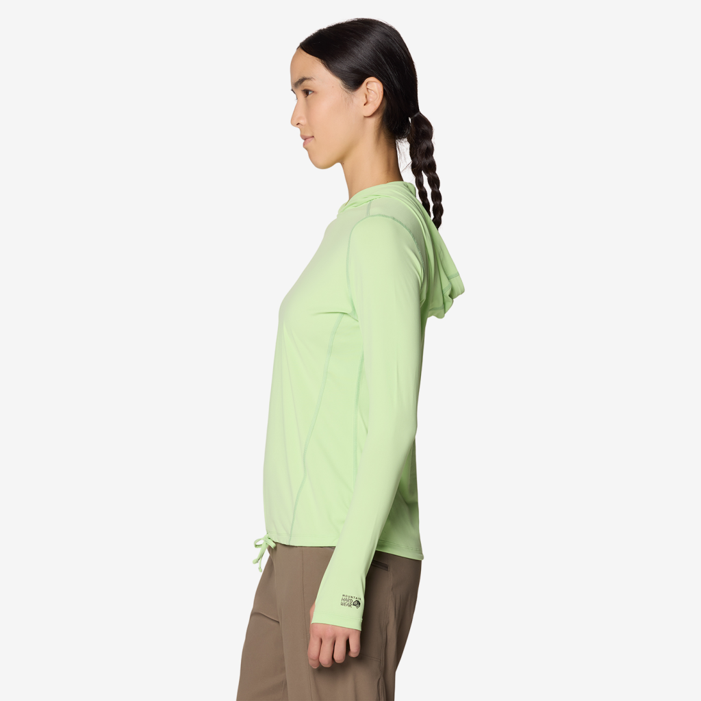 Mountain Hardwear W Crater Lake LS Funktionsshirt für Damen in GELB