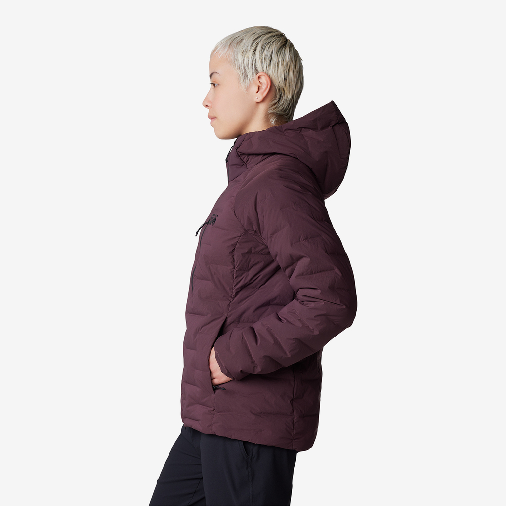 Mountain Hardwear W Stretchdown™ Hoody in VIOLETT