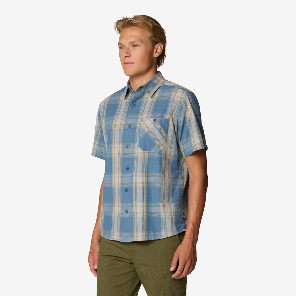 Mountain Hardwear M Cottonwood™ Lite Short Sleeve Shirt in BLAU