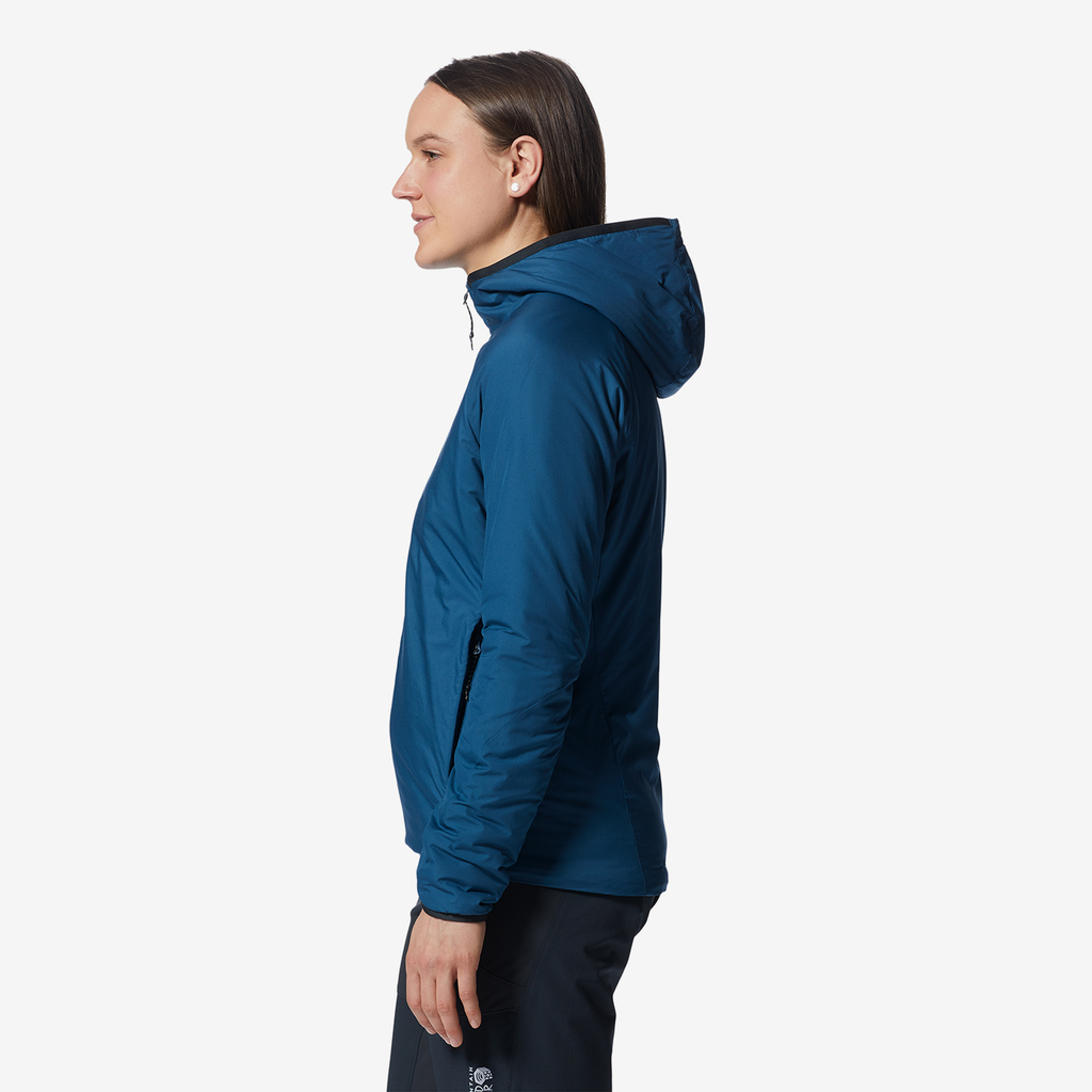 Mountain Hardwear W Kor Strata™ Hoody in BLAU