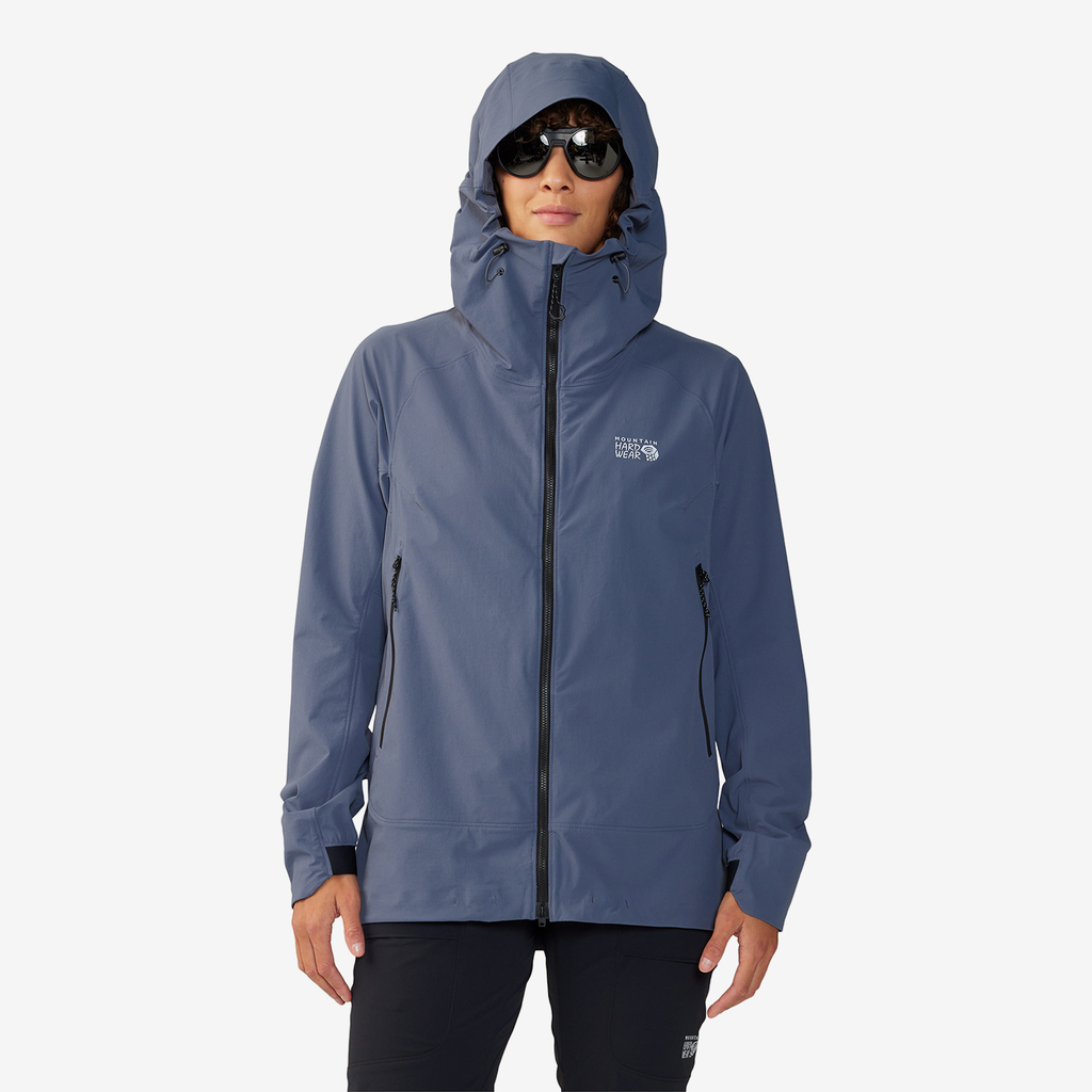 Mountain Hardwear W Chockstone™ Alpine LT Hooded Jacket in BLAU