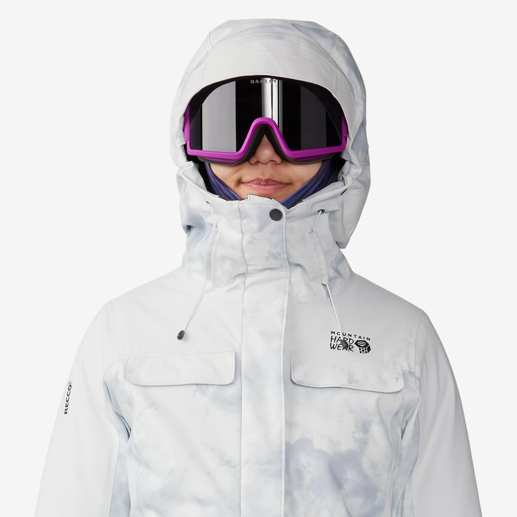 Mountain Hardwear W Powder Maven™ Parka in WEISS