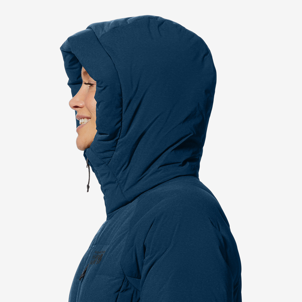 Mountain Hardwear W Stretchdown Parka für Damen in BLAU