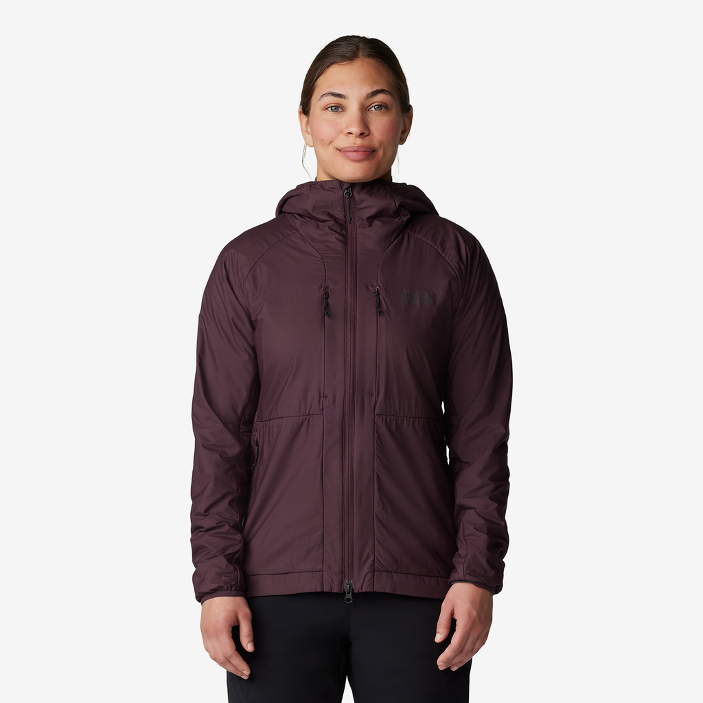 Mountain Hardwear W Kor AirShell™ Warm Hoody in VIOLETT