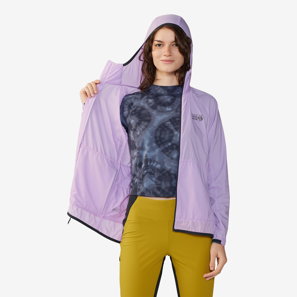 Mountain Hardwear W Kor AirShell Outdoorjacke für Damen in VIOLETT