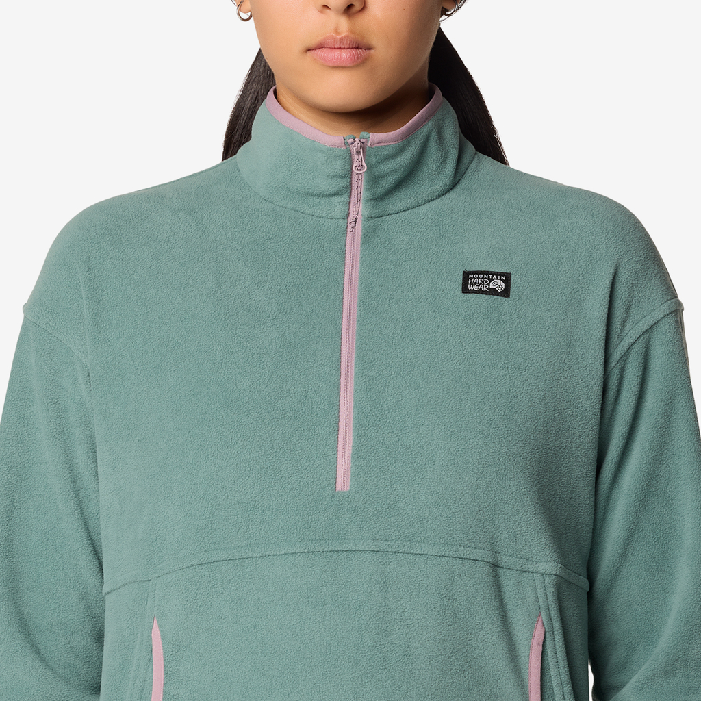 Mountain Hardwear W Microchill™ Pullover in GRÜN