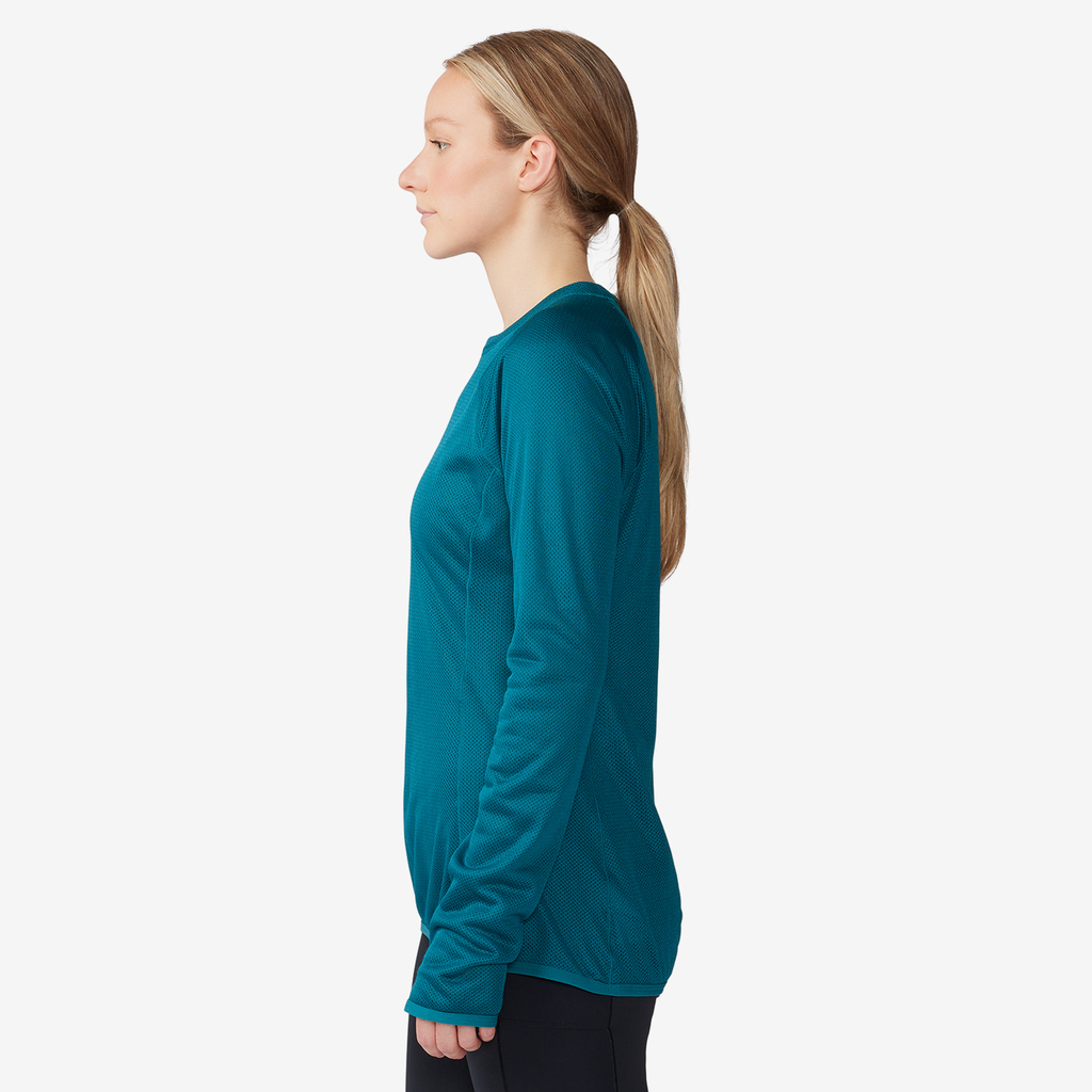 Mountain Hardwear W AirMesh LS Crew für Damen in BLAU