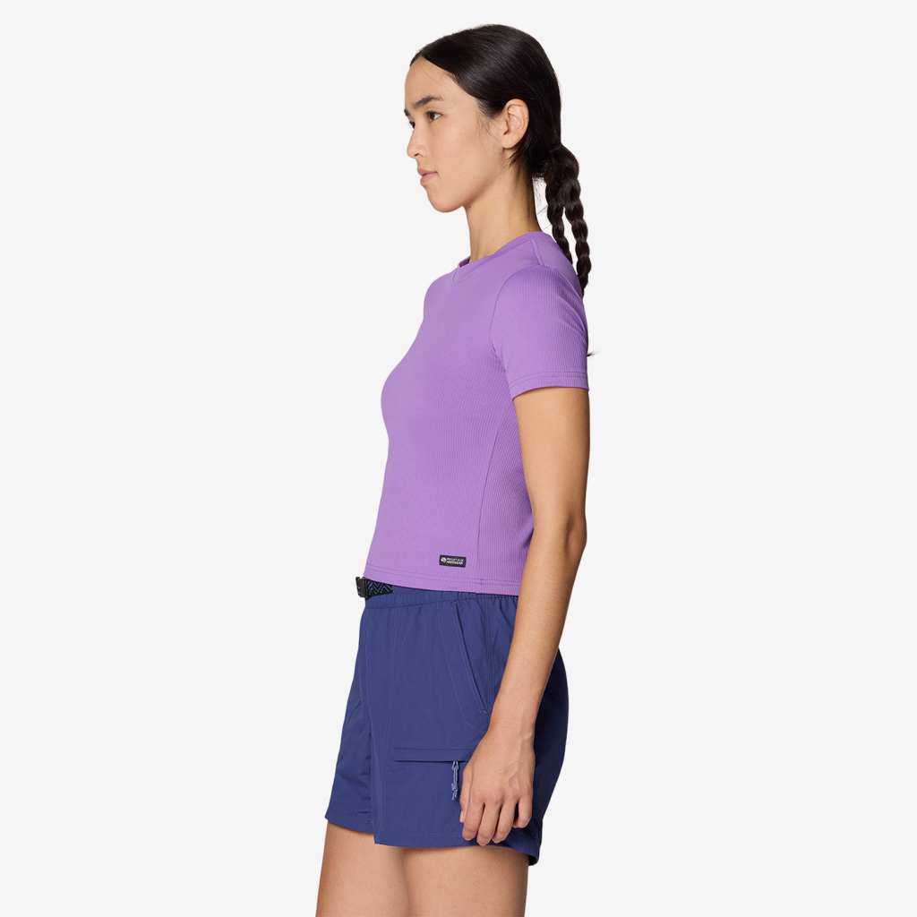 Mountain Hardwear W Peak Knit™ Short Sleeve in VIOLETT