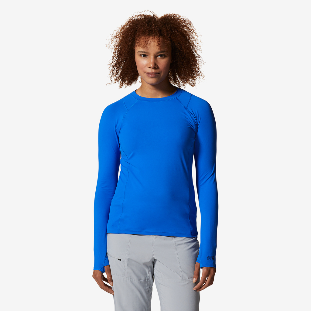 Mountain Hardwear W Crater Lake™ Long Sleeve in BLAU