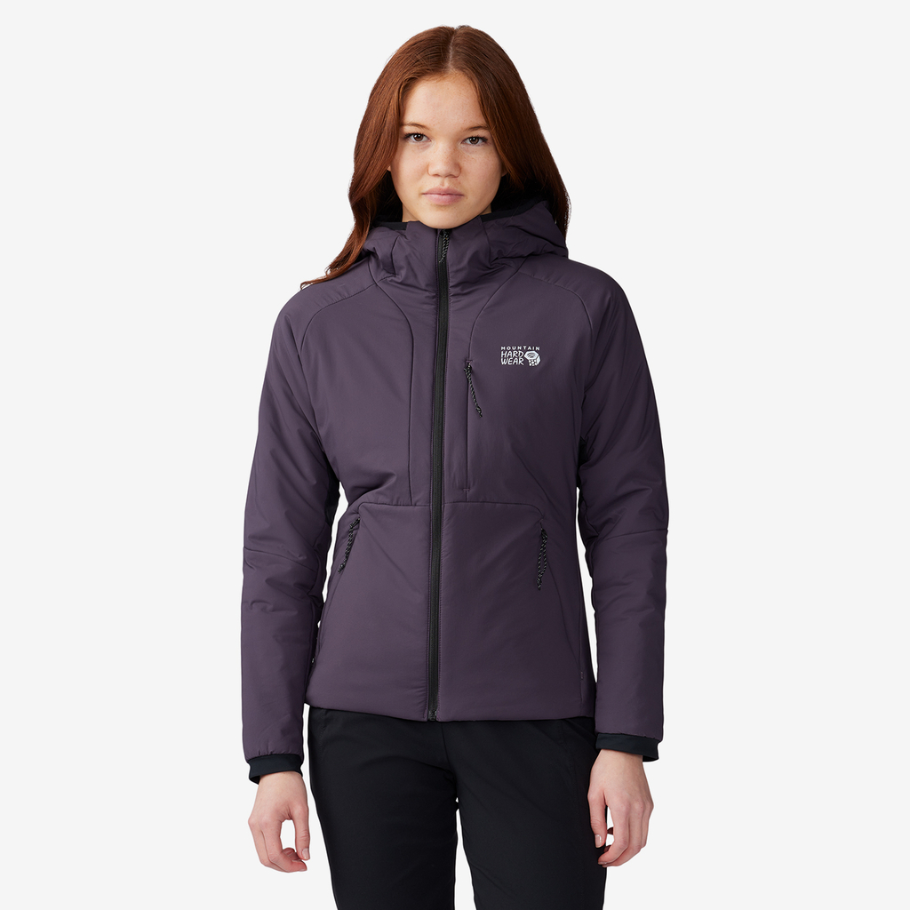 Mountain Hardwear W Kor Stasis™ Hoody in VIOLETT