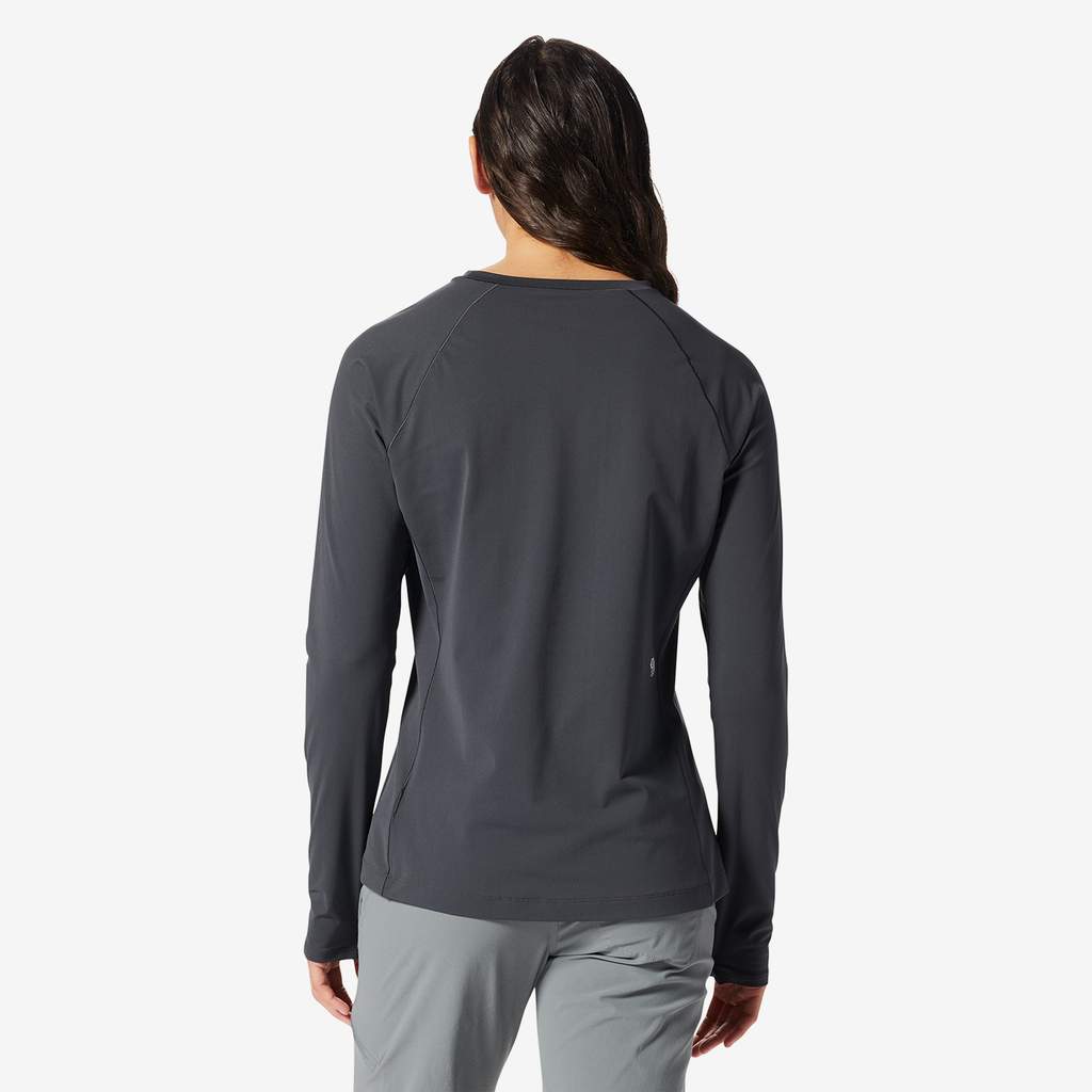 Mountain Hardwear W Mountain Stretch™ Long Sleeve Crew in SCHWARZ