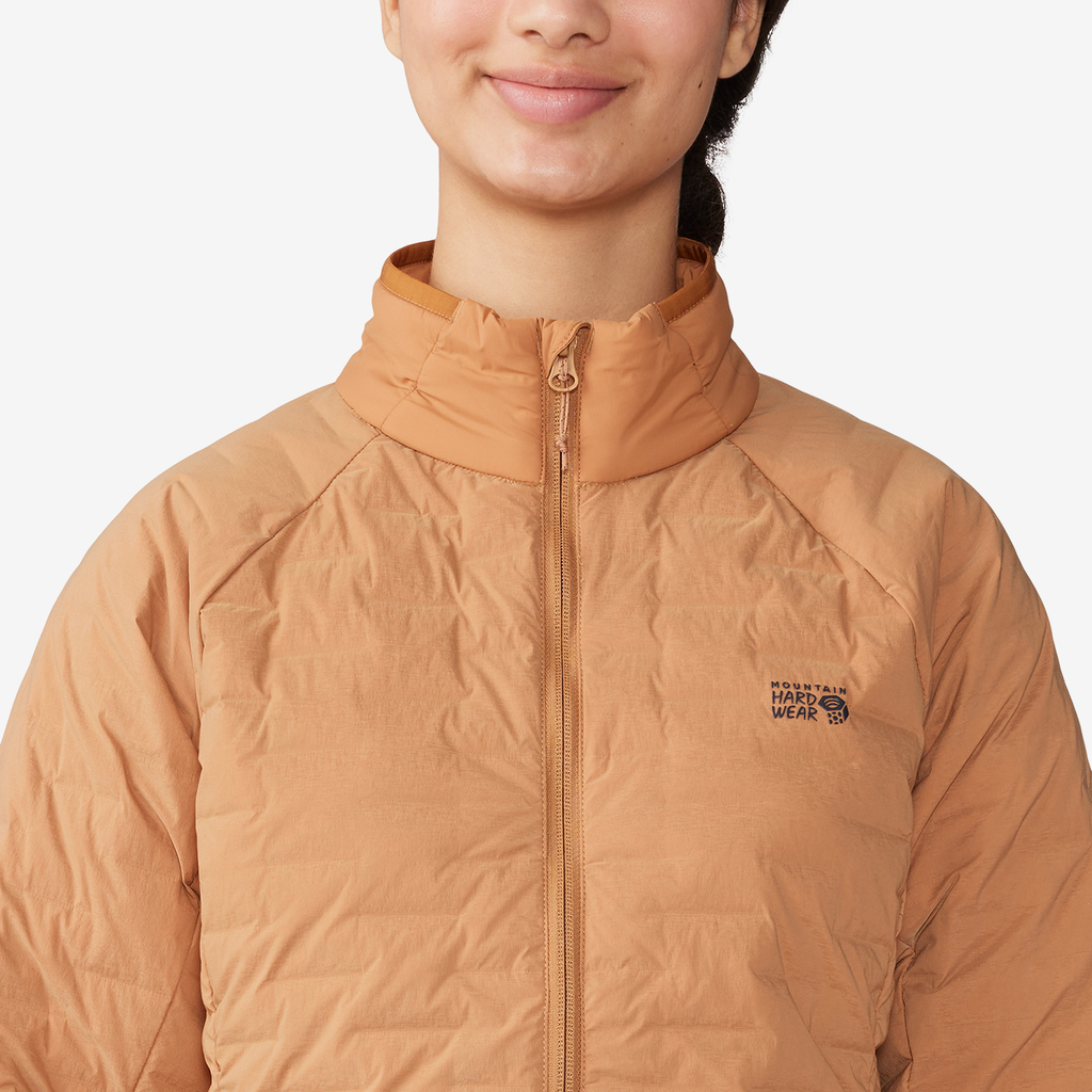 Mountain Hardwear W Stretchdown™ Light Jacket in ORANGE