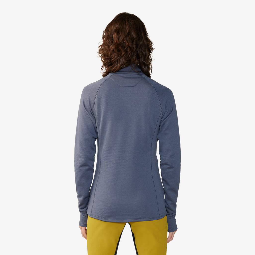 Mountain Hardwear W Glacial Trail™ Full Zip in BLAU